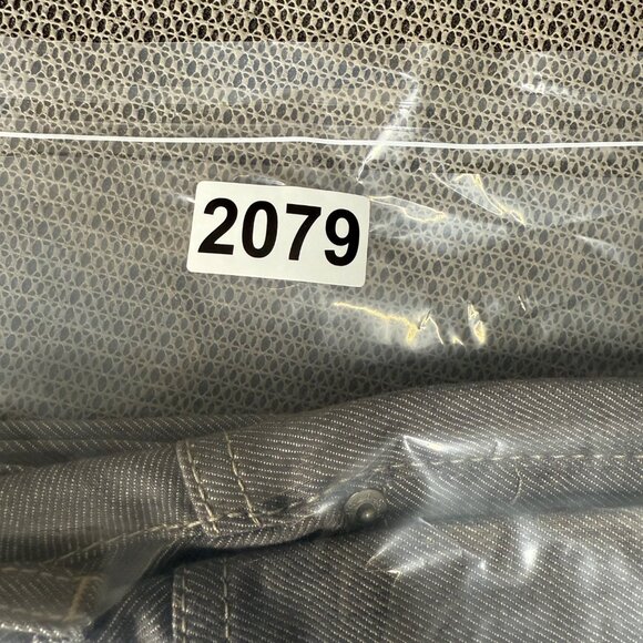 Levis 569 Mens Size W40 L30 Gray Straight Fit Denim Jeans - Picture 7 of 9